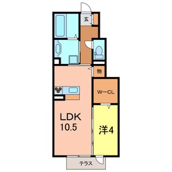 エムグランデ　A棟の物件間取画像